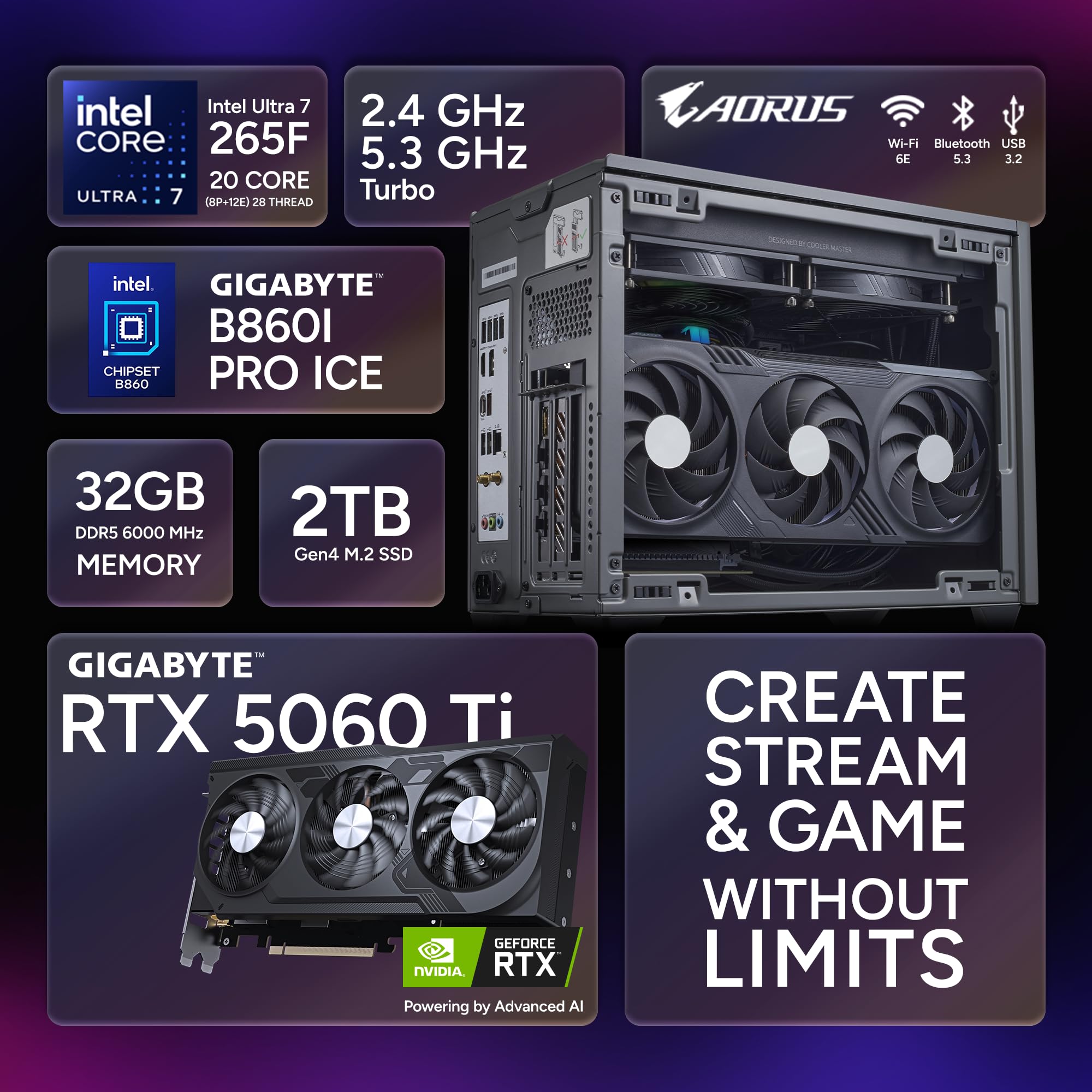 【ゲーミングPC】COOLERMASTER(corei7) Amazon.co.jp: Cooler Master NR2 Pro Gaming PC Intel Ultra 7 + RTX