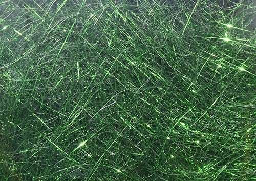 Miniatura 13 de Hareline Fly Tying 8″ Ice Wing Fiber – Synthetic Fly Tying Wing Material for Streamers, Dry Flies & Saltwater Patterns Gris,rojo (PEARL RED