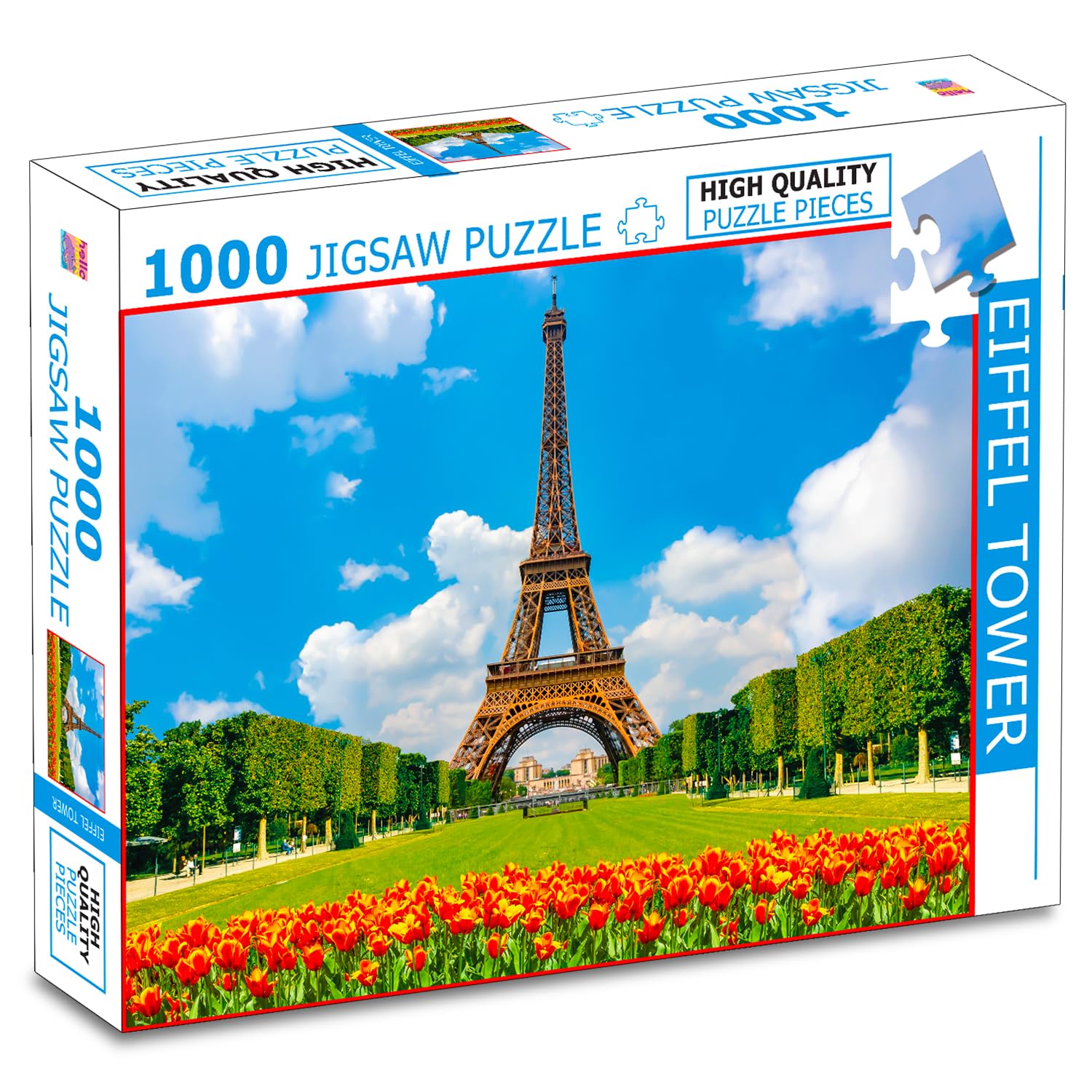 Eiffel Tower Jigsaw Puzzle for Adults and Kids – 1000 Piece Puzzle | Travel & Landmark Brain Game | Challenging Gift for T... - Review, Price and Buying Guide