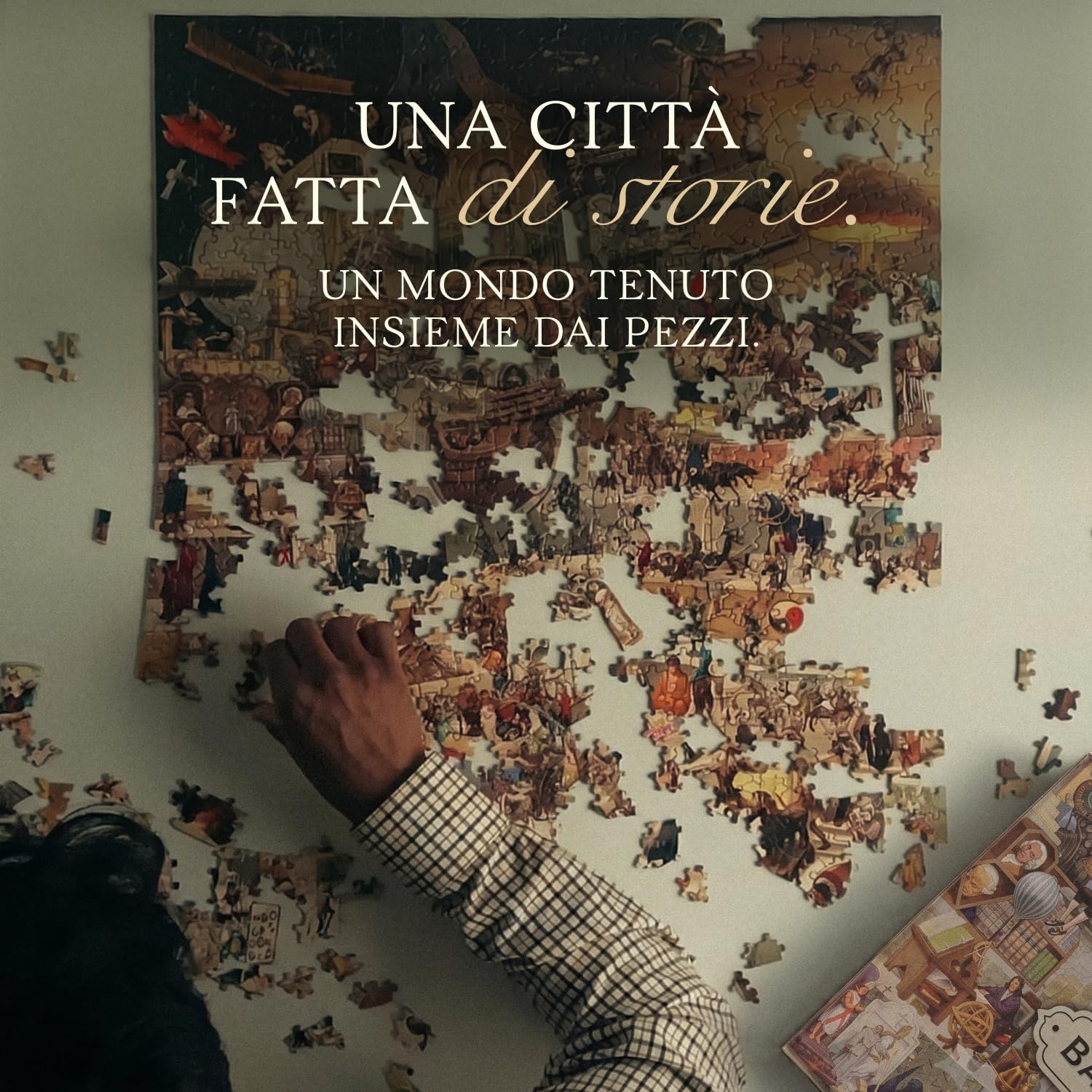 HUNGRY MINDS Babylon Puzzle da 1000 Pezzi per Adulti | Un Impegnativo Puzzle su Un’Antica Città ispirato a The Last Book - Perfetto per Appassionati Esperti di Puzzle