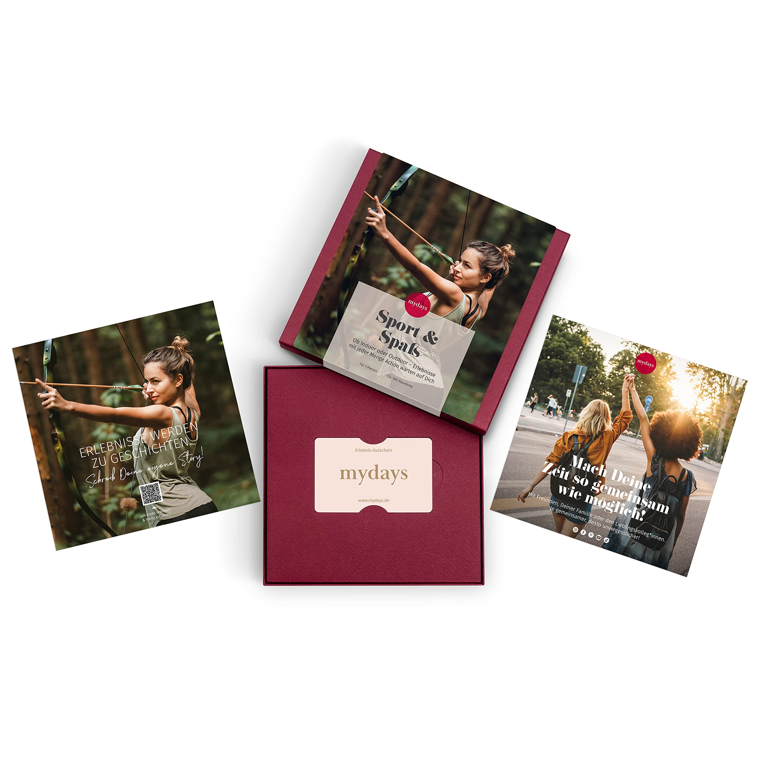 mydays Geschenkbox Sport & Spaß, für 1 Person, freie Erlebnis-Auswahl an ca. 810 Orten