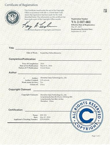 Miniatura 7 de bicol Funda para iPhone 11 con protector de pantalla y protector de lente de cámara, diseños florales de moda para mujeres y niñas, cubierta