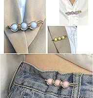 Vista 5 de 12 broches de perlas, alfileres decorativos para ropa, pantalones, vestidos, jeans, chal, cárdigan, camisa, broche para mujer, broches para suéter