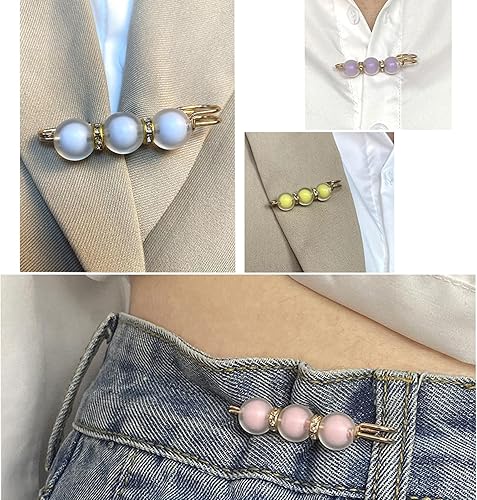 Miniatura 5 de 12 broches de perlas, alfileres decorativos para ropa, pantalones, vestidos, jeans, chal, cárdigan, camisa, broche para mujer, broches para suéter,