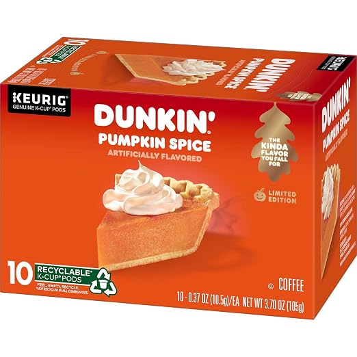 Dunkin' Pumpkin Spice Flavored Coffee 