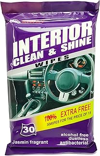 30 Offer Dirt/dirt Interior Car Cleaning Pads for Car Deal Hoop Seats & More - Pack of 30 Jasmine - By Kapper Egypt 2020