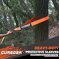 Vista 8 de Kit de recuperación con correa de remolque - Cuerda de 3" x 20 pies (15,930 kg) + grilletes de anillo en D de 3/4" (2 piezas) + Bolsa