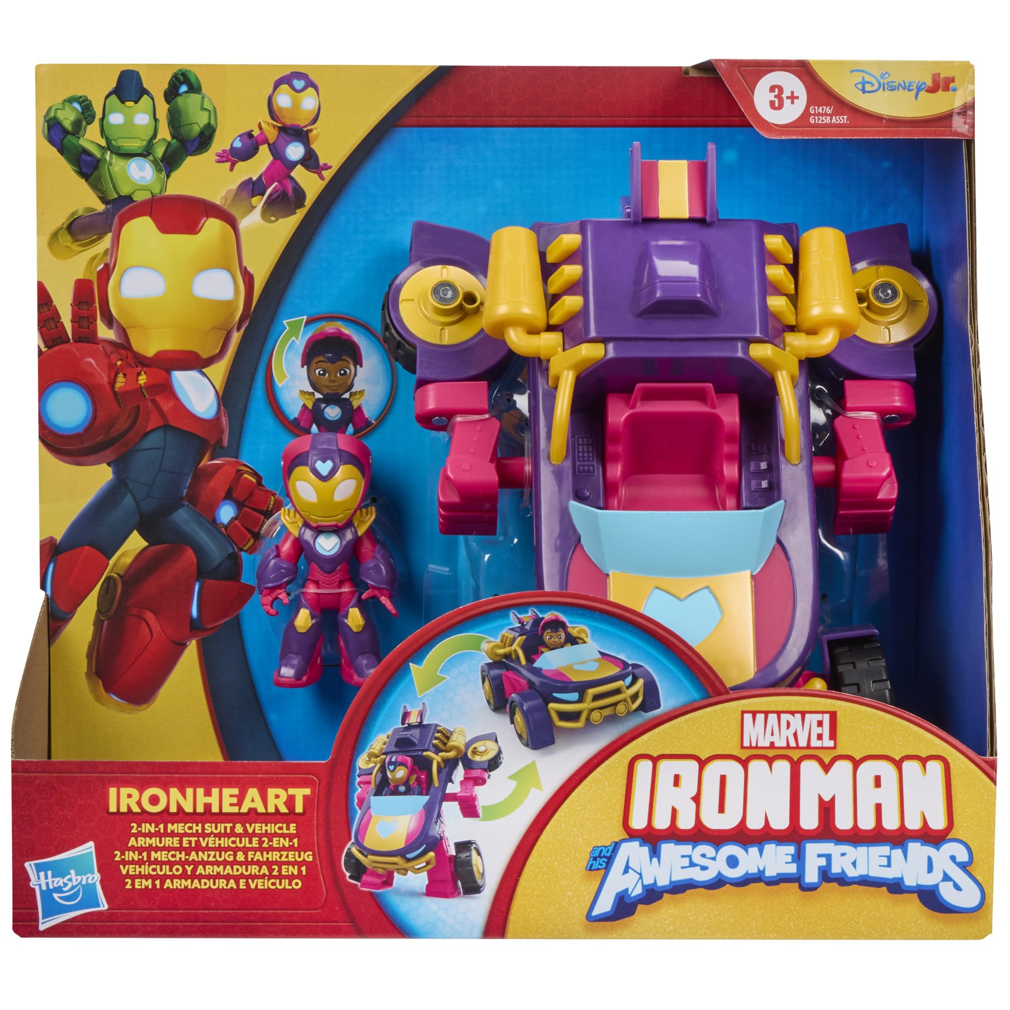 Amazon.com: Marvel Iron Man and his Awesome Friends Ironheart 2-in