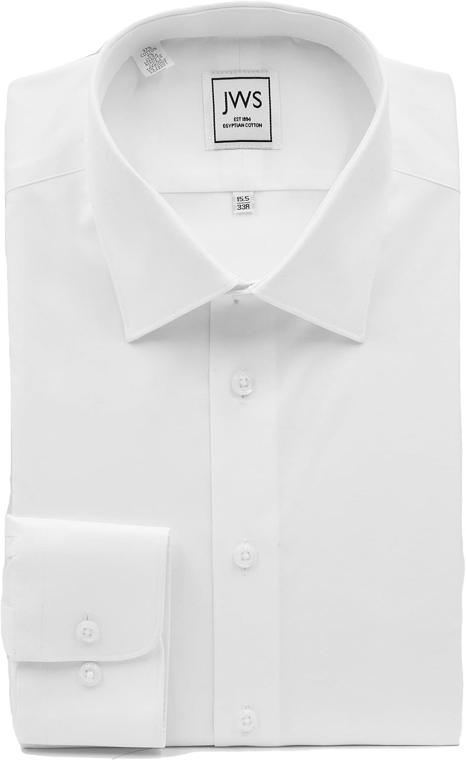 Men's Egyptian Cotton White Dress Shirt, Non Iron Bahrain Ubuy