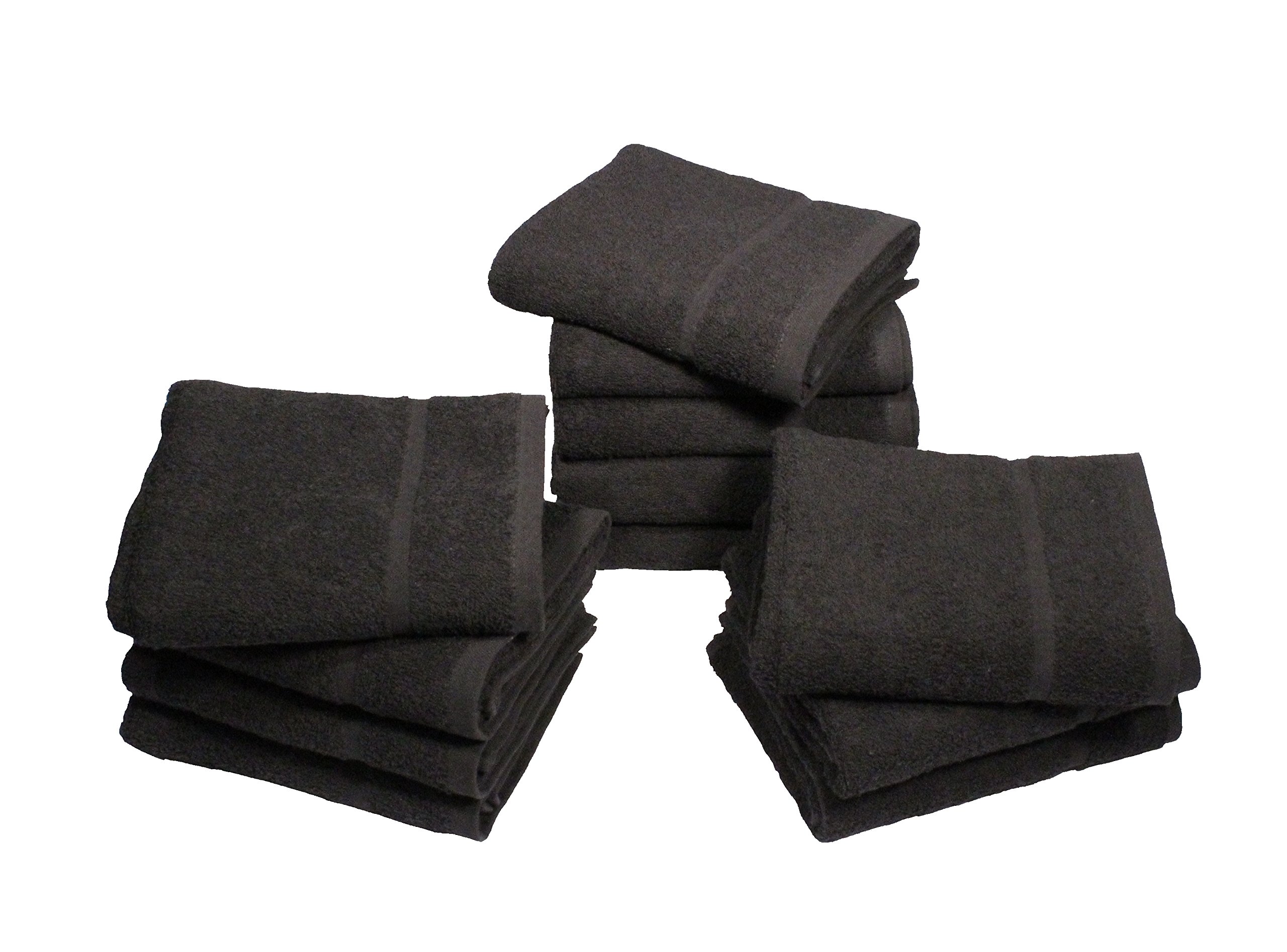 Hair Dresser Hand Towels 12 Pack Bleach Resistant by A & B TRADERS