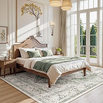 Amazon.com: LIVEBOX Washable Area Rug 8x10 - Large Vintage Tribal