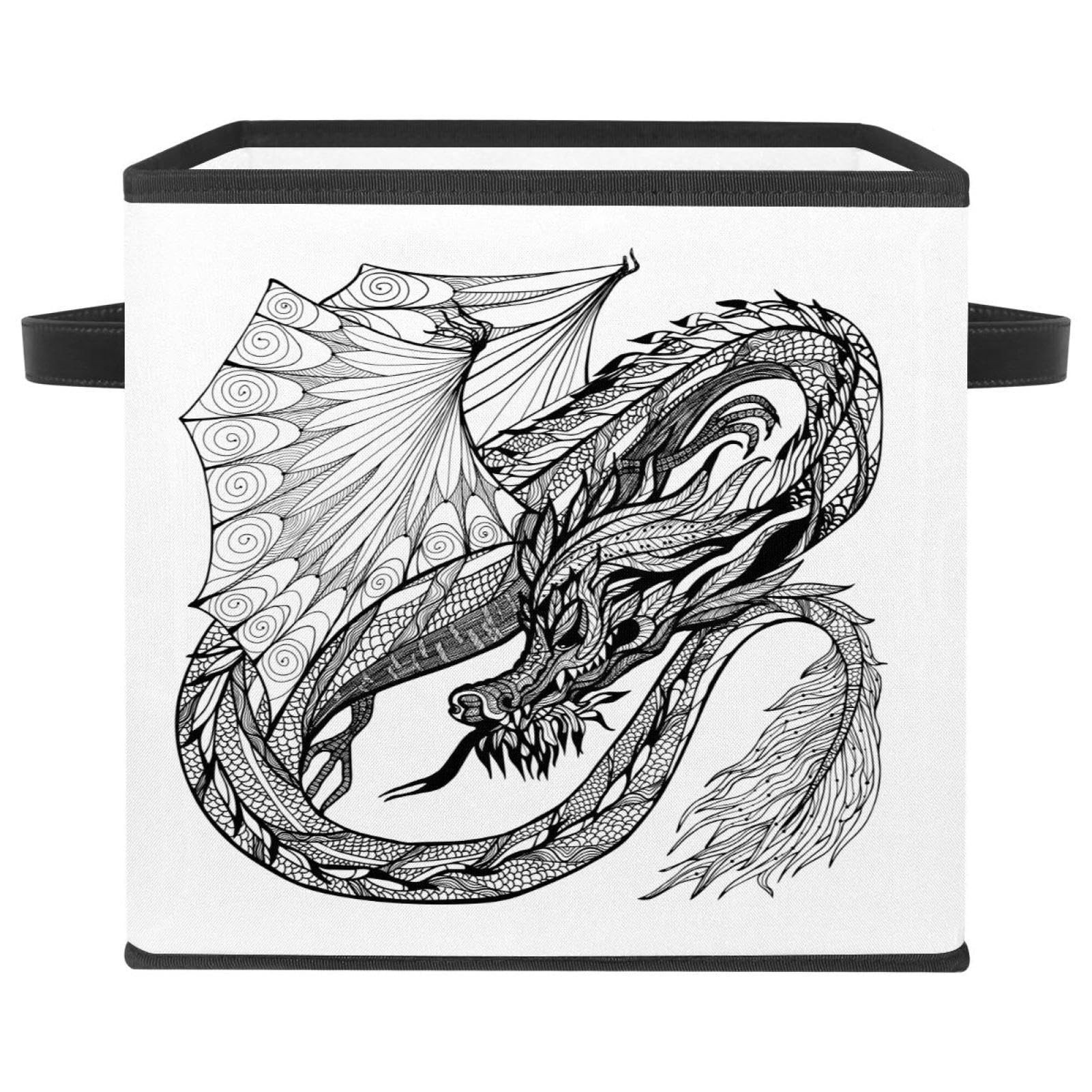 Cube organisateur pliable et bac de rangement pour vêtements de maison