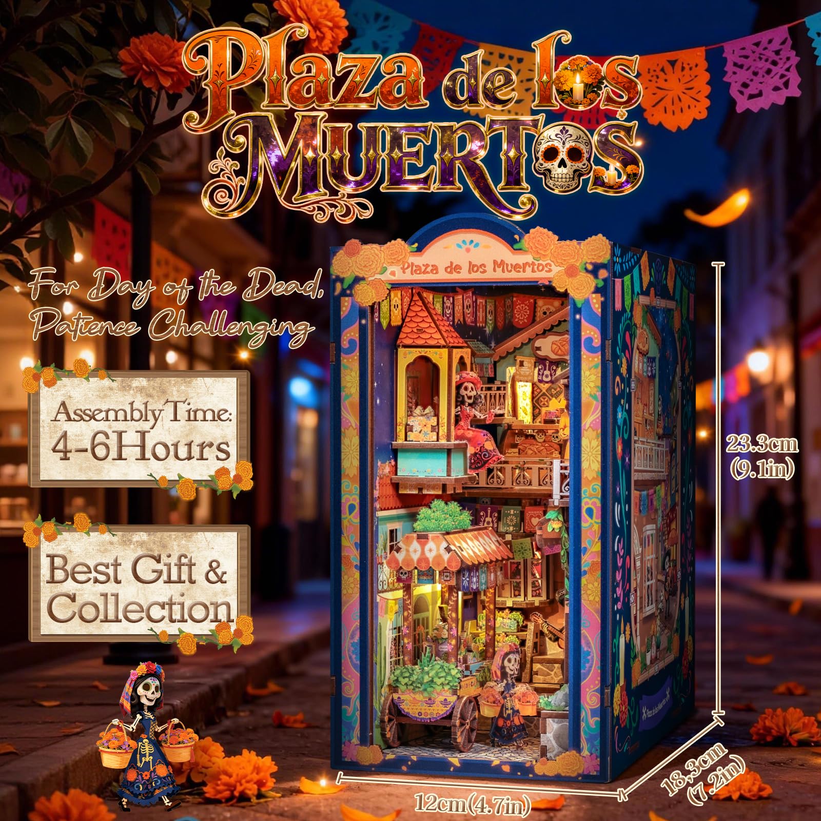 Cutefun Book Nook Kit for Adults - Image 3