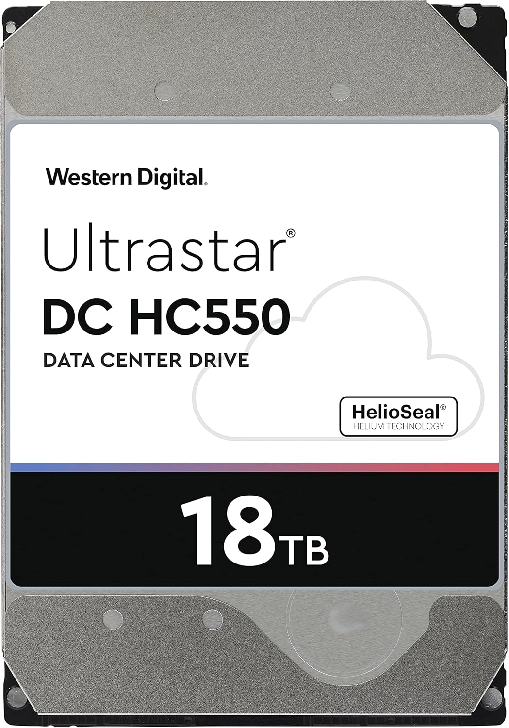 Western Digital Ultrastar DC HC550 18 TB Hard Drive - 3.5 Internal - SATA