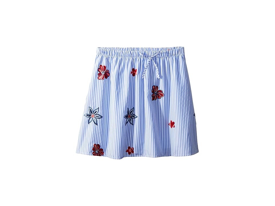 

People's Project LA Kids Sandy Woven Skirt (Big Kids) (Navy) Girl's Skirt