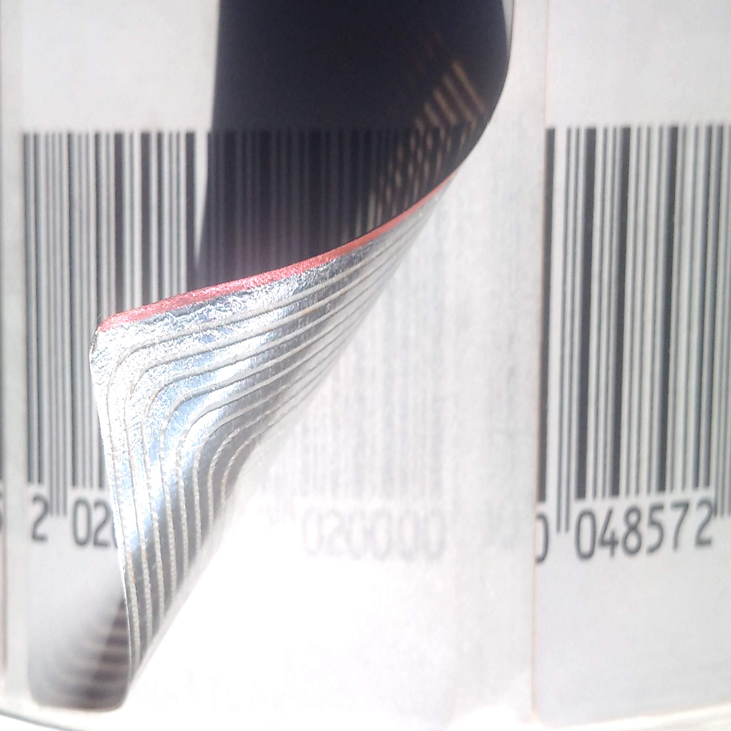 O&W Security Sicherungsetiketten 2000 Stück – Klebeetiketten 8,2 MHz, 3x4 cm, deaktivierbar, Dummy-Barcode (weiß), kompatibel mit gängigen Warensicherungssystemen