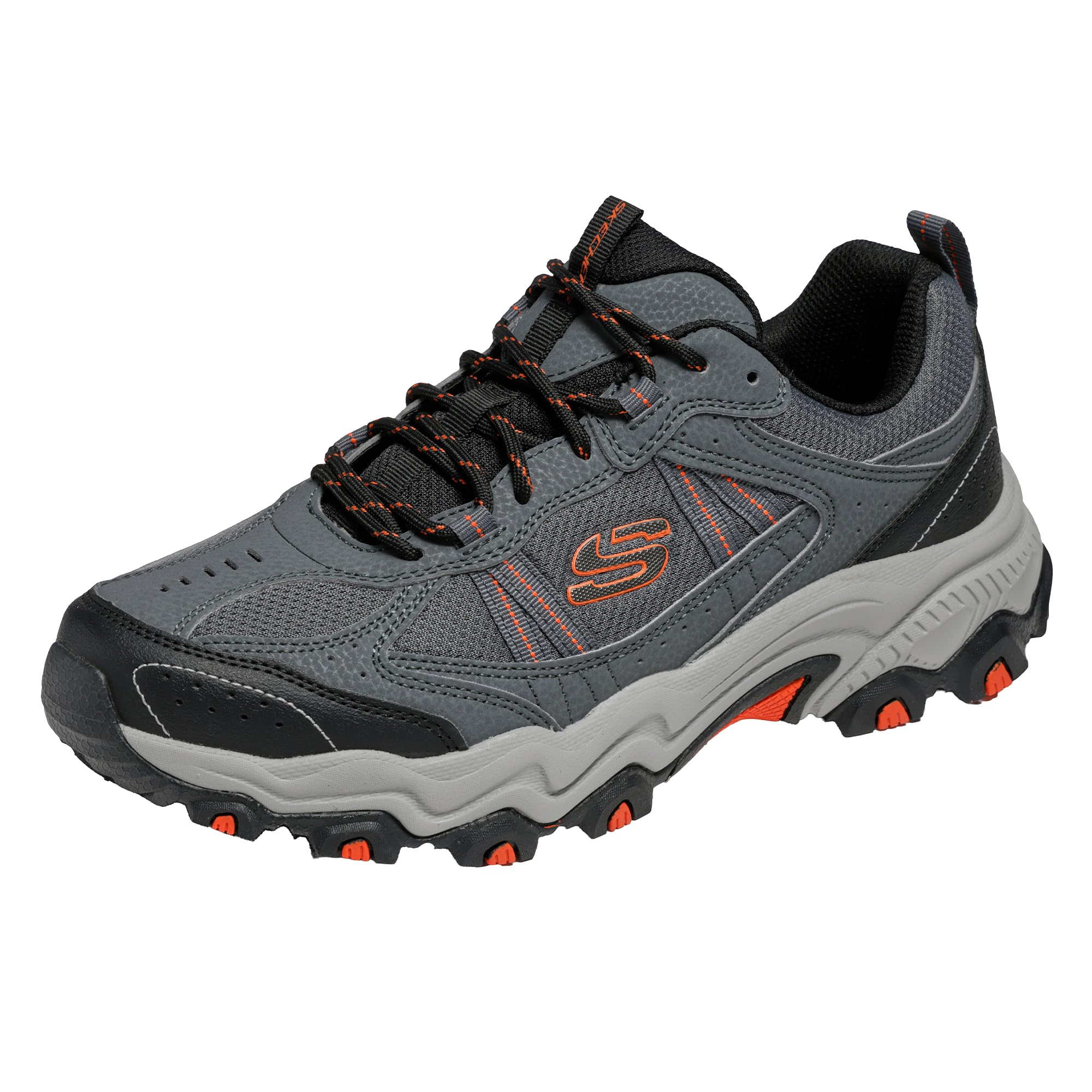 Skechers Herren Ausdauer am oberen Stich Sneaker, GRAU, 43 EU
