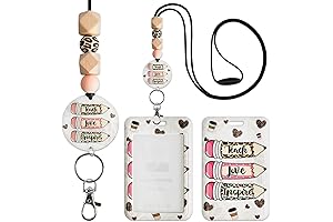 Teacher Appreciation Lanyards Designed with Love, Inspiration, and a Touch of Leopard Print