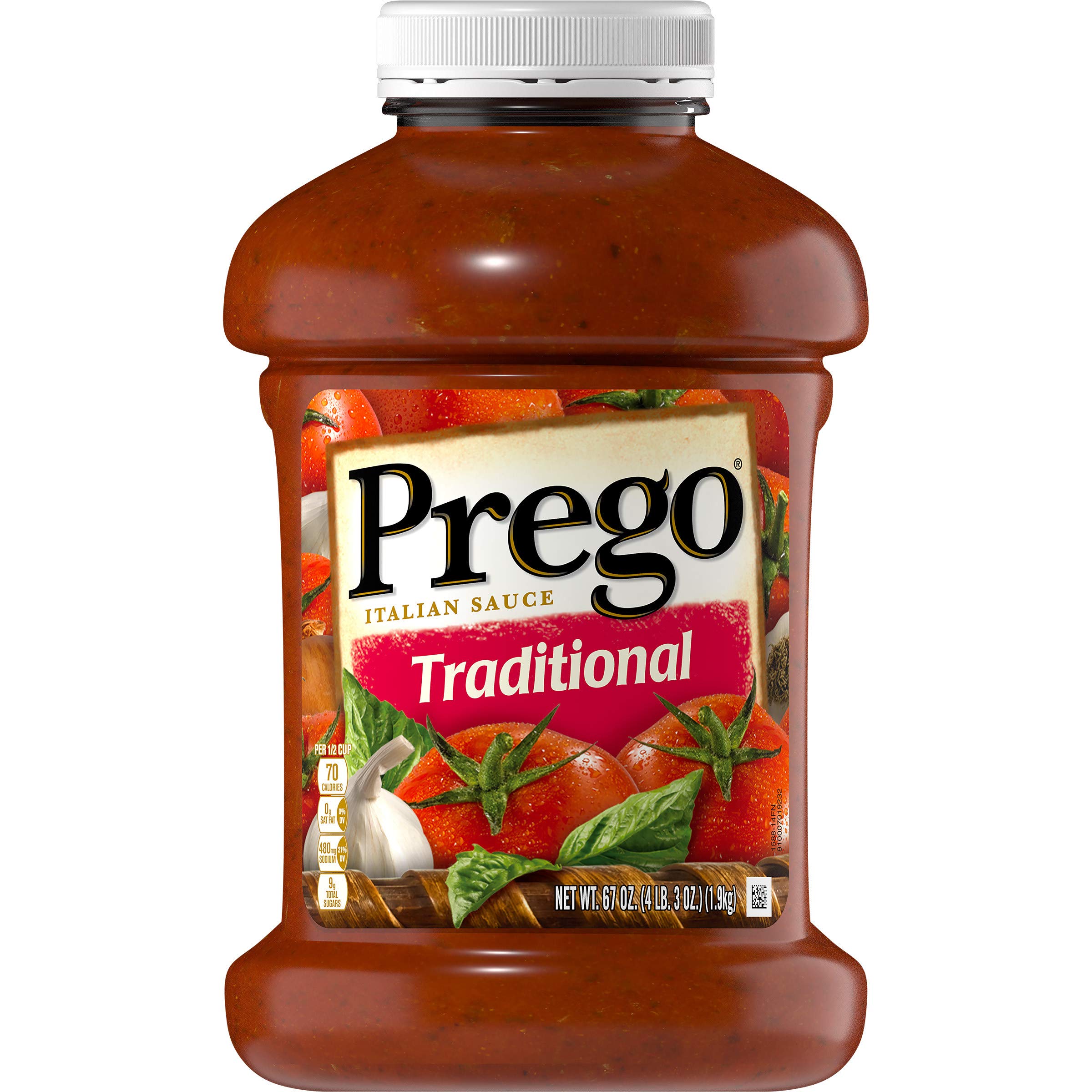 Prego Pasta Sauce, Traditional, 67 oz. Jar Buy Online in United Arab