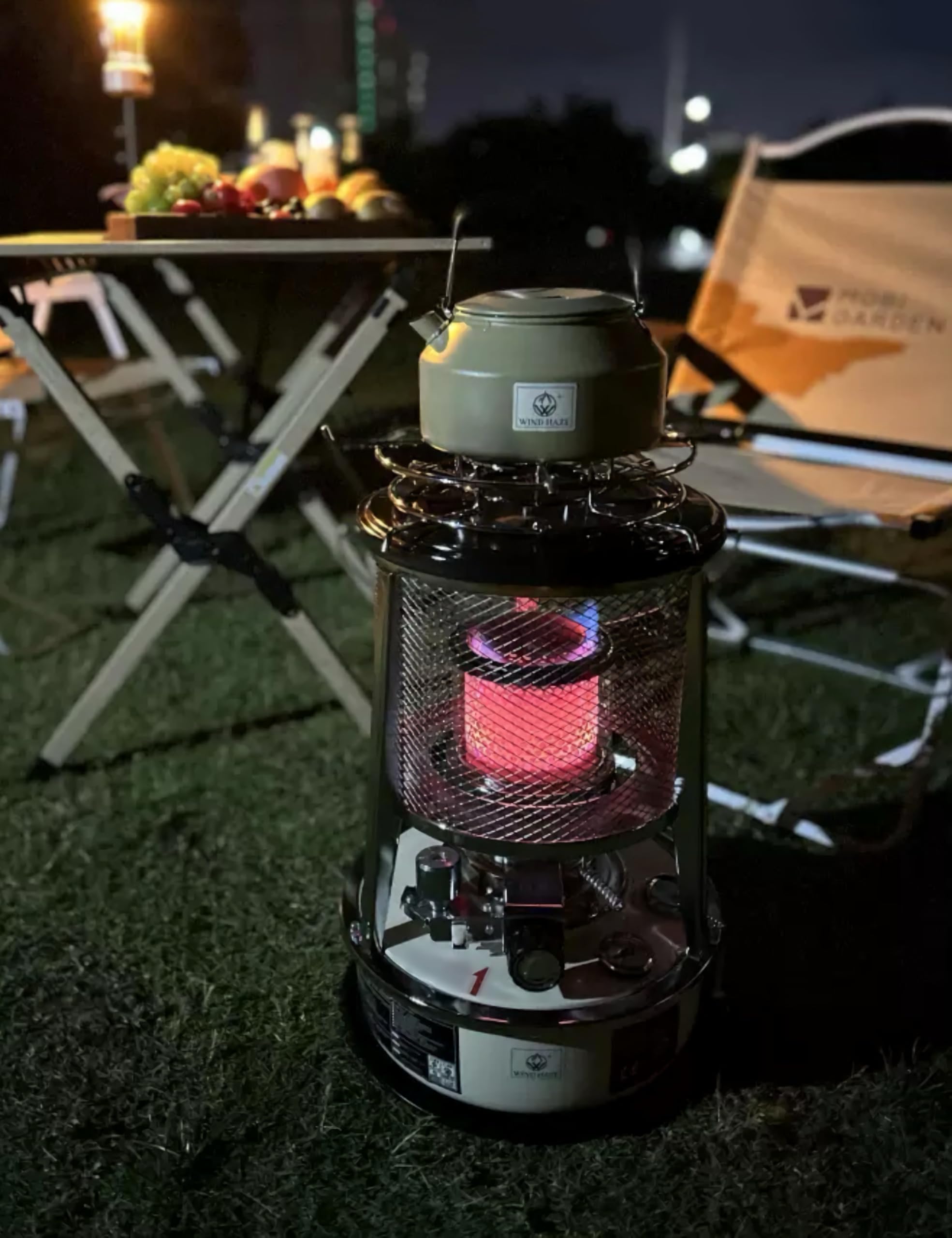 コンパクト暖房用ストーブ　灯油　軽油　キャンプ ncolor_8stove