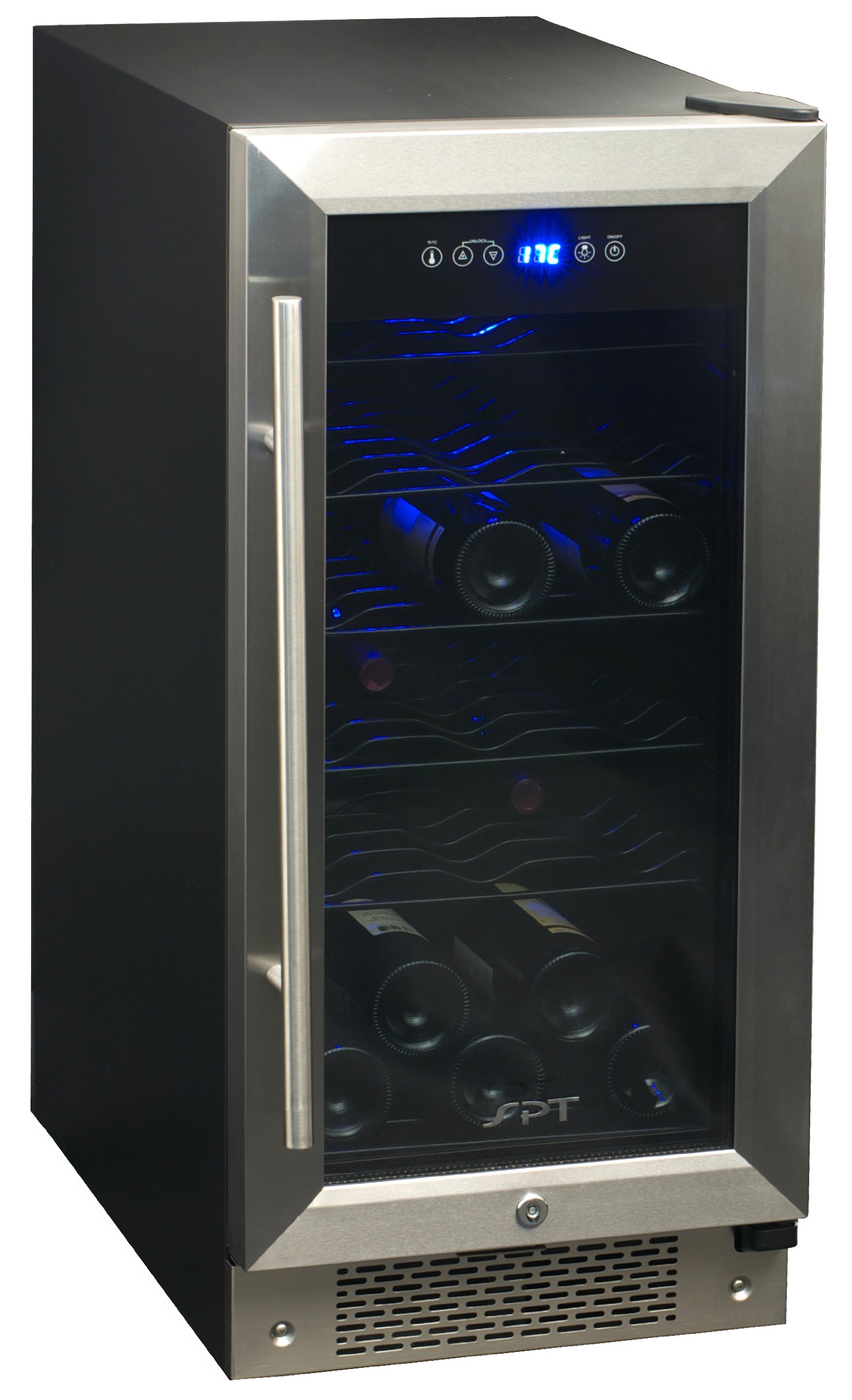 SPT Under Counter Wine and Beverage Cooler, 32 Bottles