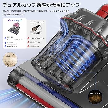 KEEPJOY コードレスふとんクリーナー Amazon | KEEPJOY 布団クリーナー コードレス ダニ除去