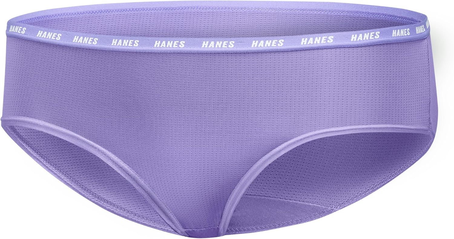 Hanes Girls' Big Moves Breathable Stretch Tween Underwear - Image 4