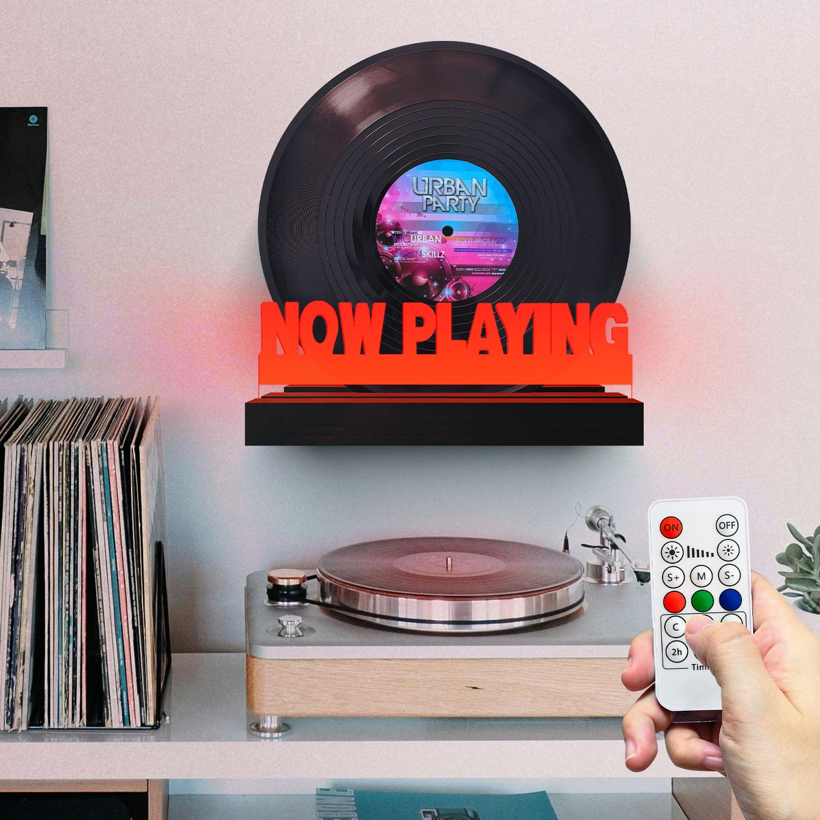 Now Playing Vinyl Wall Mount