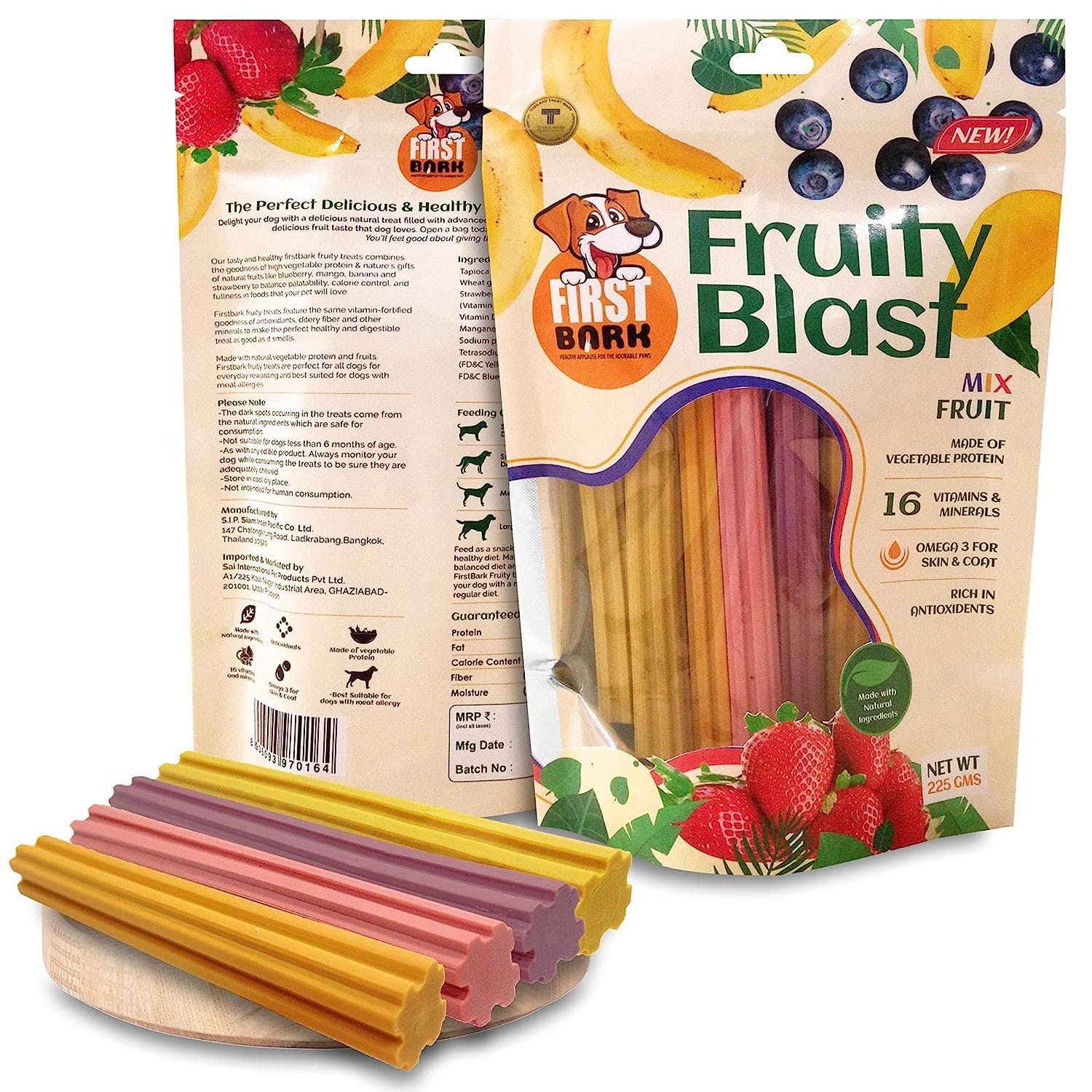 Firstbark Pet Food Healthy Fresh Fruity Blast Pack of 2 (B0C1YNVV7M) Amazon Price History, Amazon Price Tracker