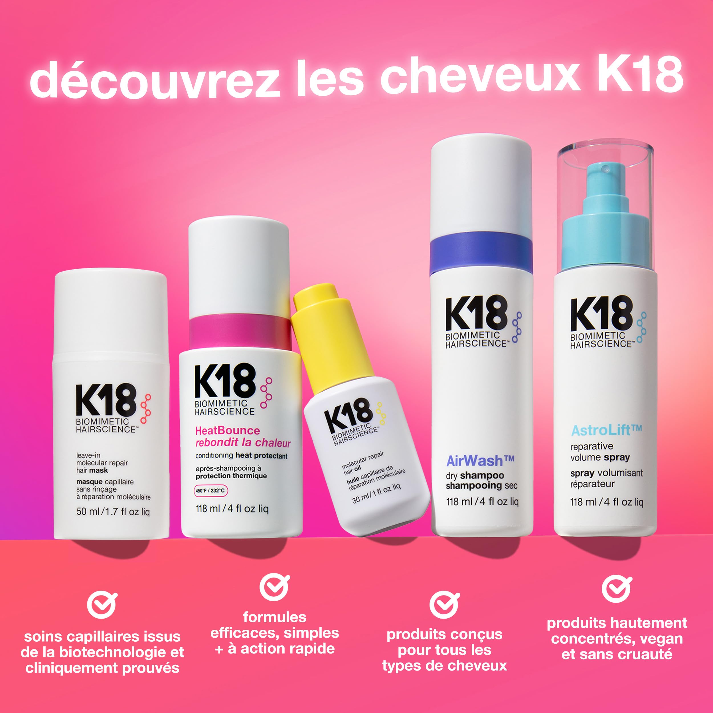 K18 Leave-In Molecular Repair Hair Mask