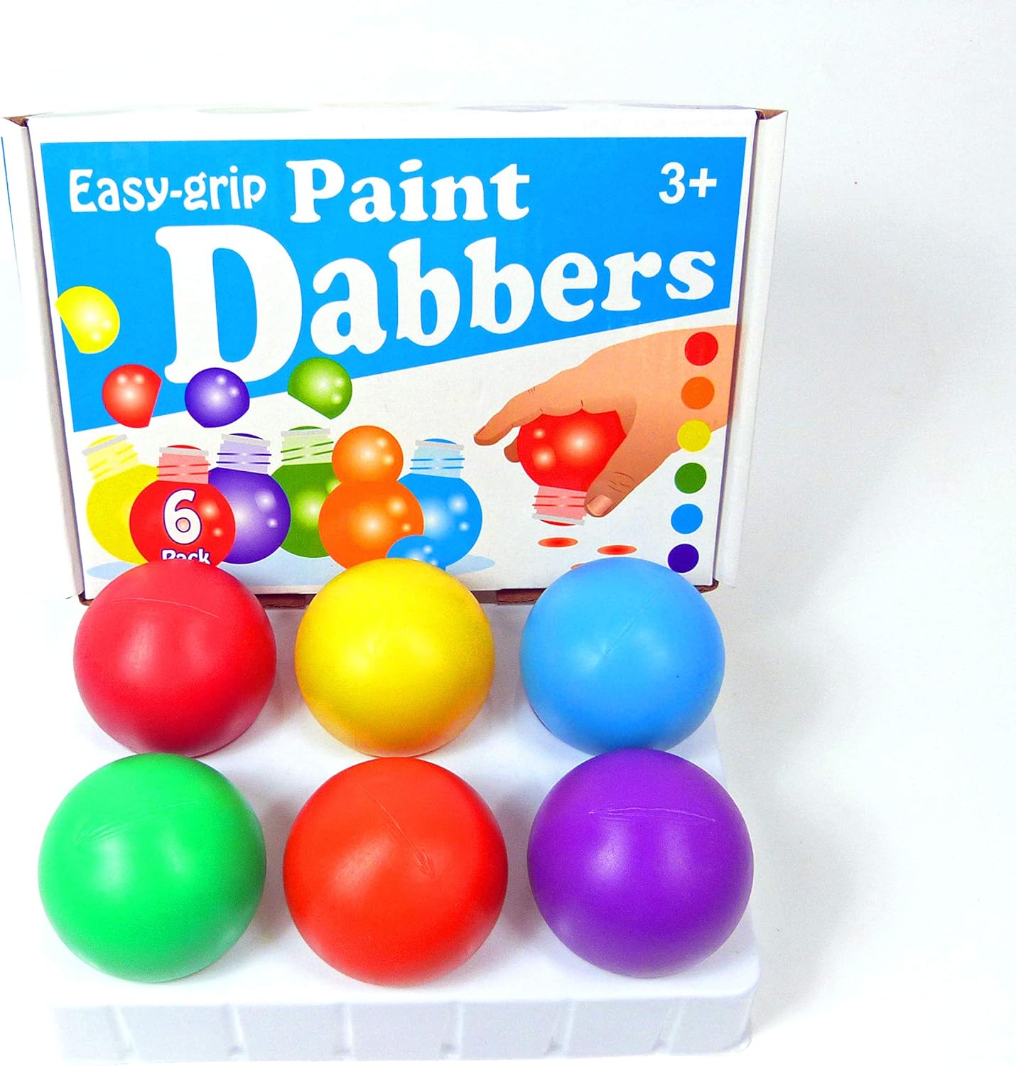 Craftplay AP2453EGP Grip Washable Paint Doodle dot MarkersPack of 6