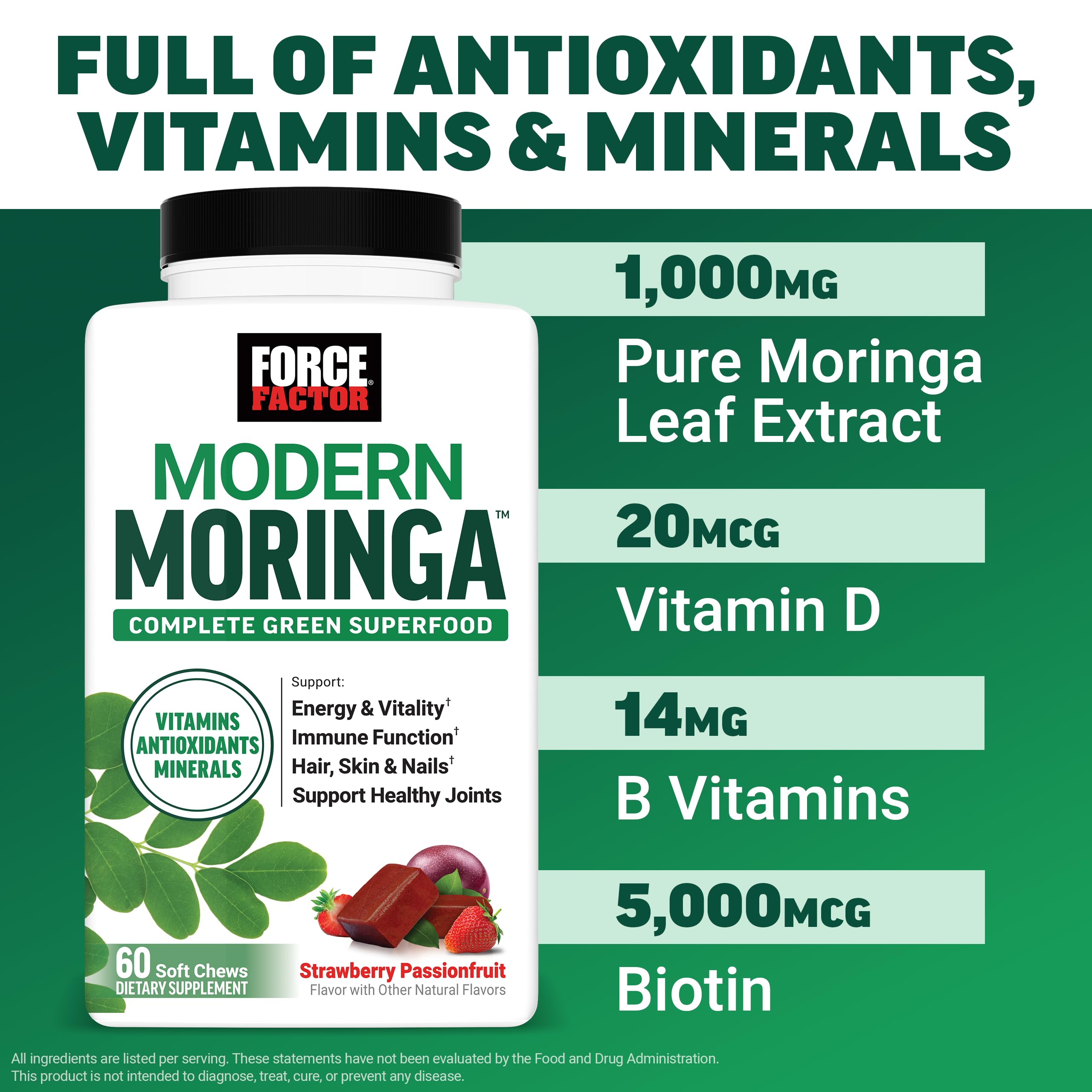 Force Factor Modern Moringa Soft Chews — Amazon image 7
