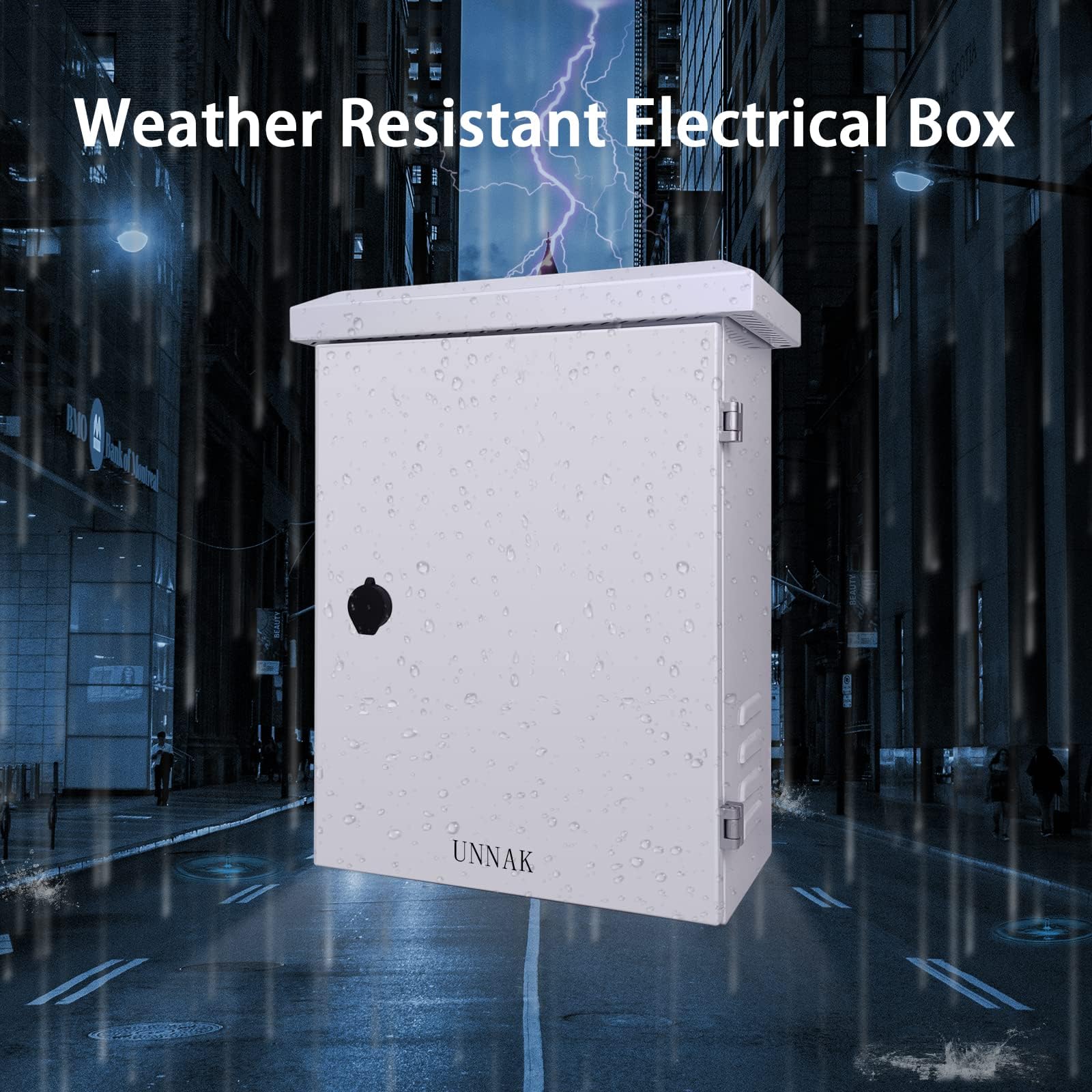 Outdoor Weatherproof Nema Enclosure Electric Box19.7x15.7x9.8 Ventilation — Amazon image 6