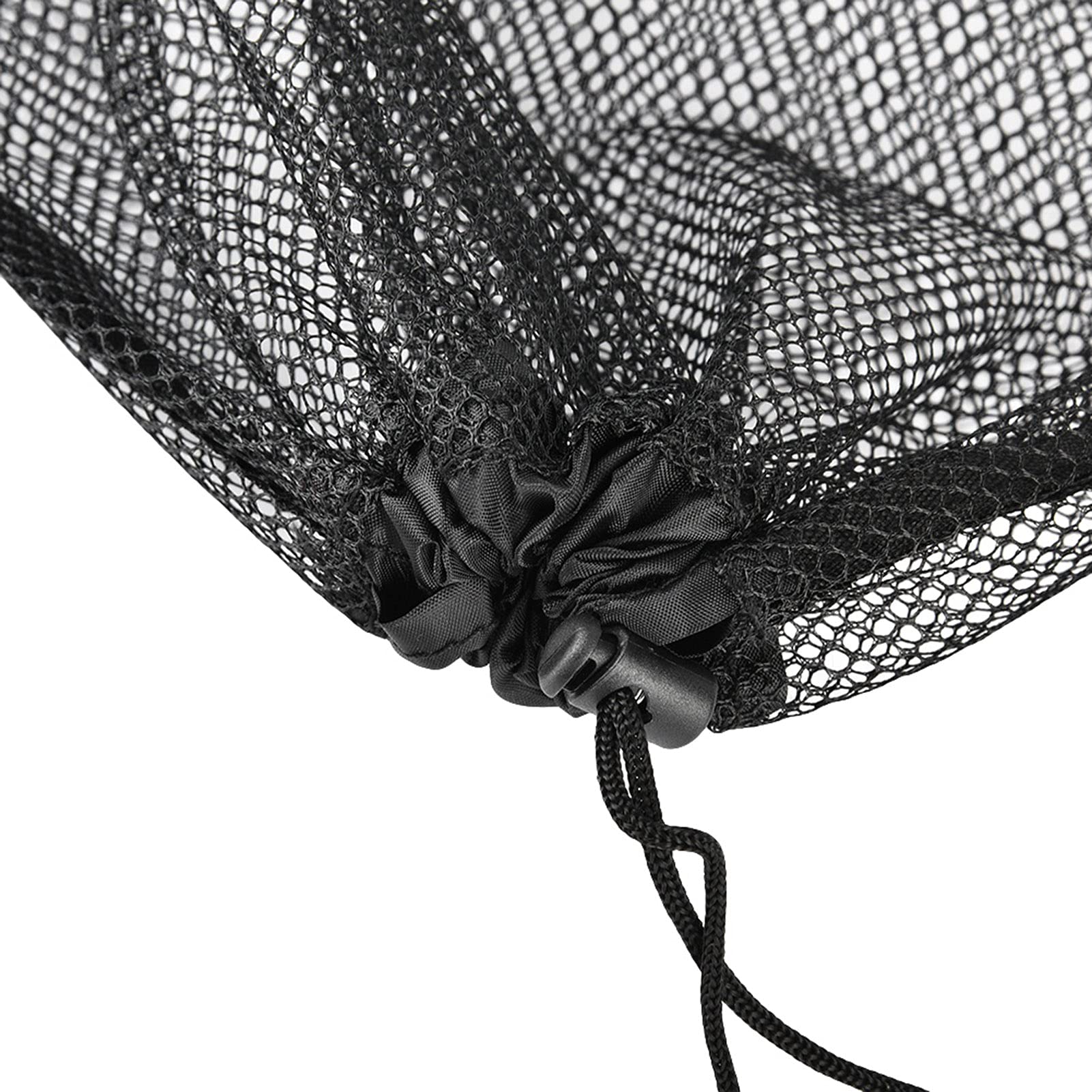Flippers Packing Net Bag Durable Lightweight Portable Dive Swim Drawstring Bag Dive Snorkelling (black), #-01 - Image 3