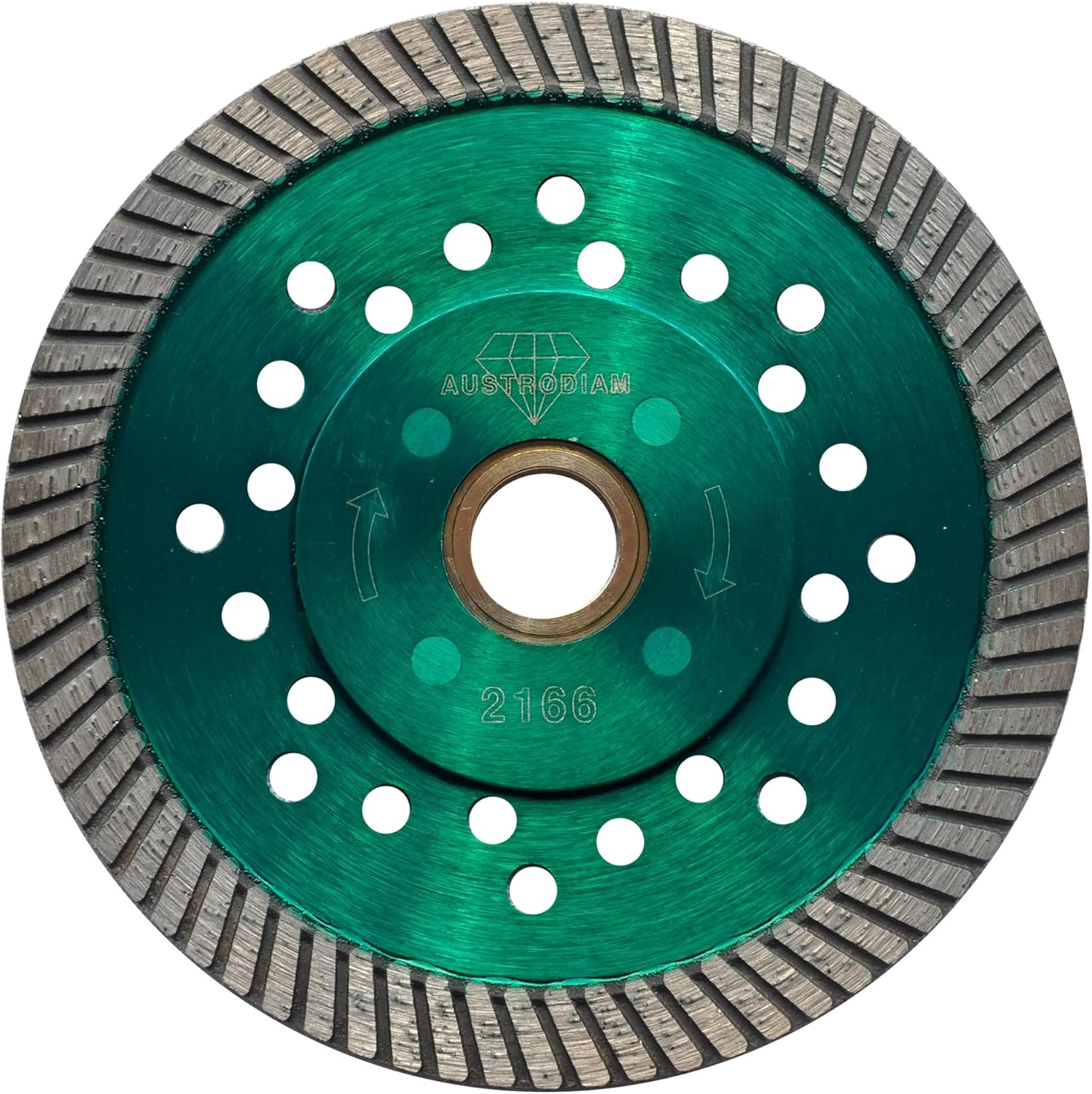 Austromex 2166 TURBO DIAMOND DISC 4-1/2 "GREEN GOLD