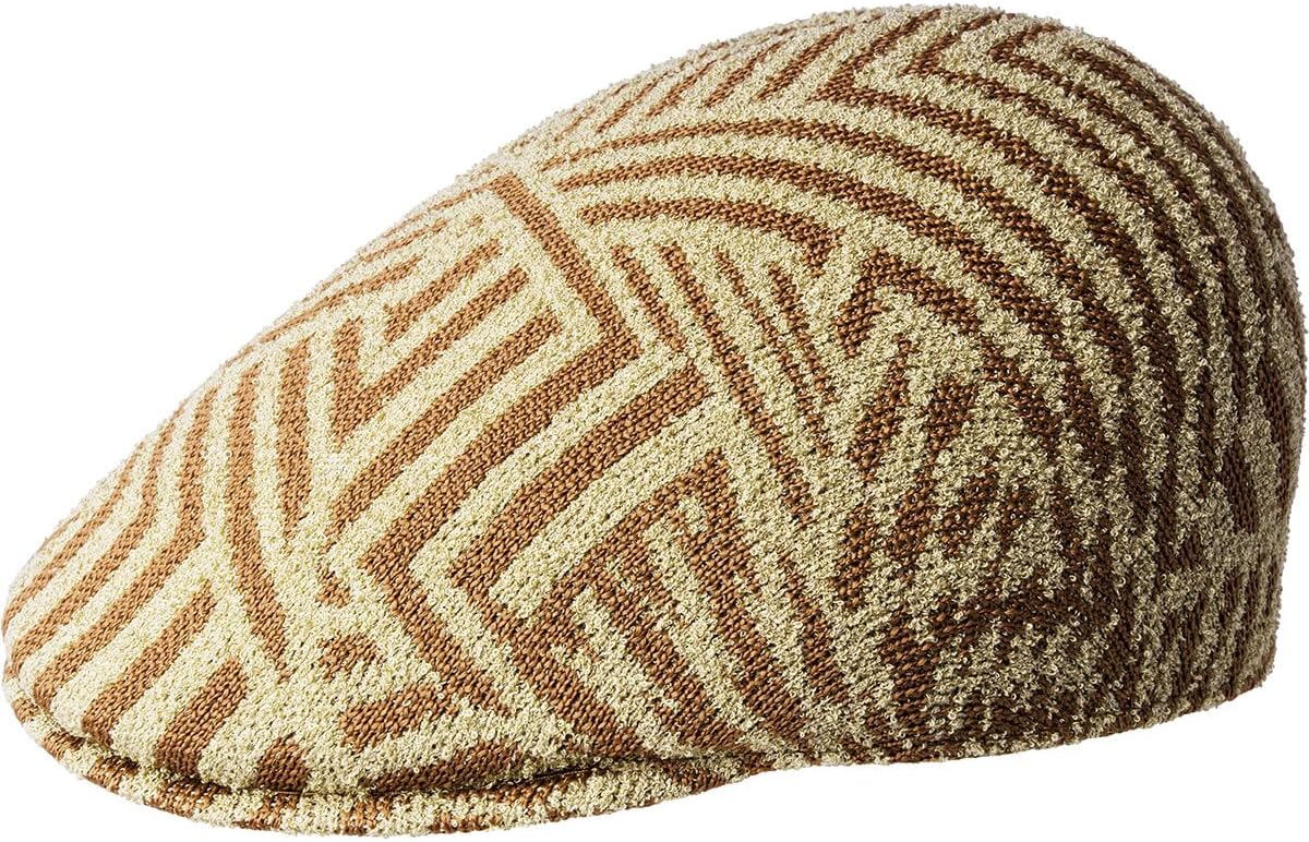 Kangol Virtual Grid 507 - Mahogany/Oat/M Mahogany/Oat, Medium