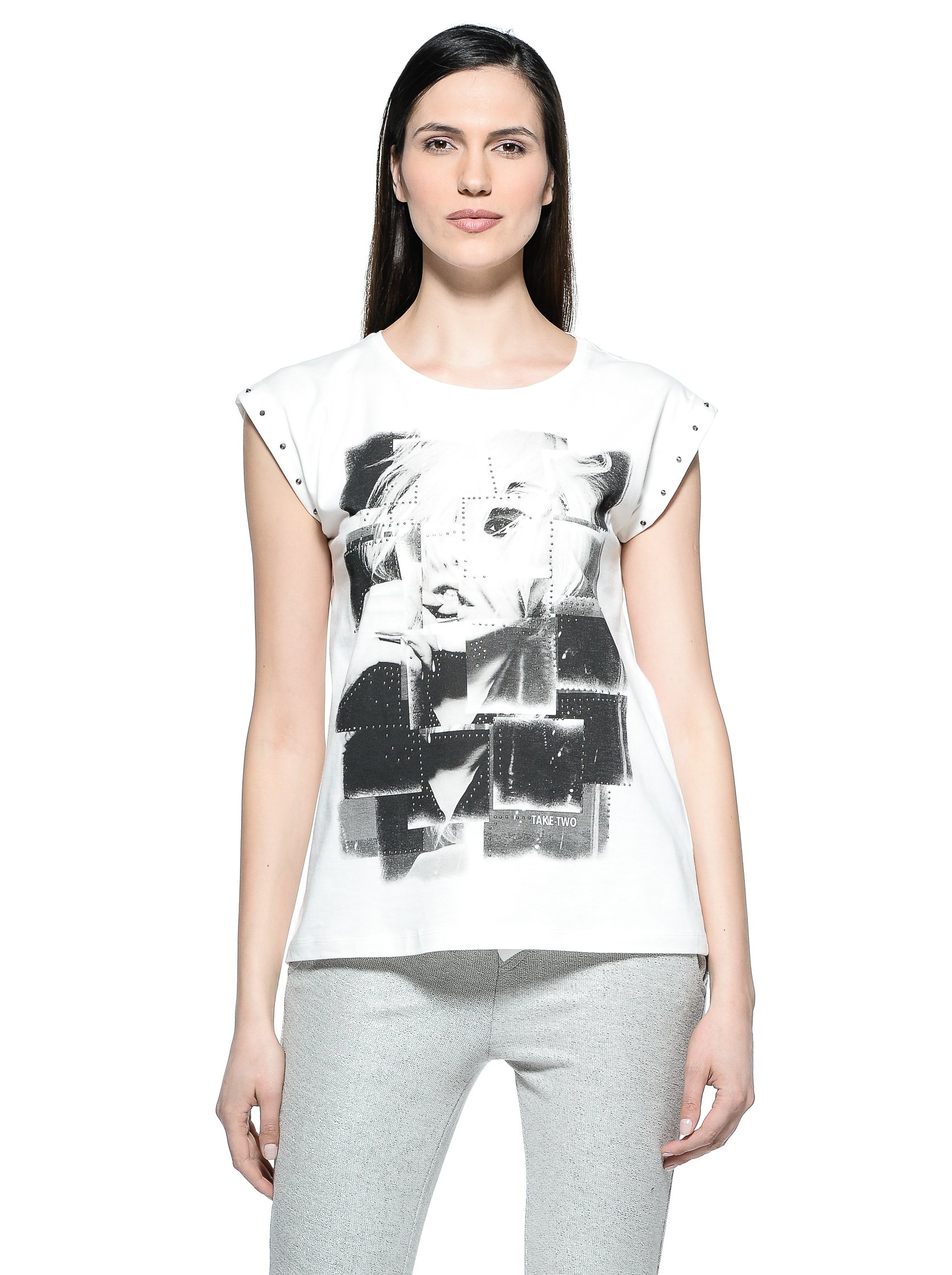 Take Two Alli Majersey T-Shirt White