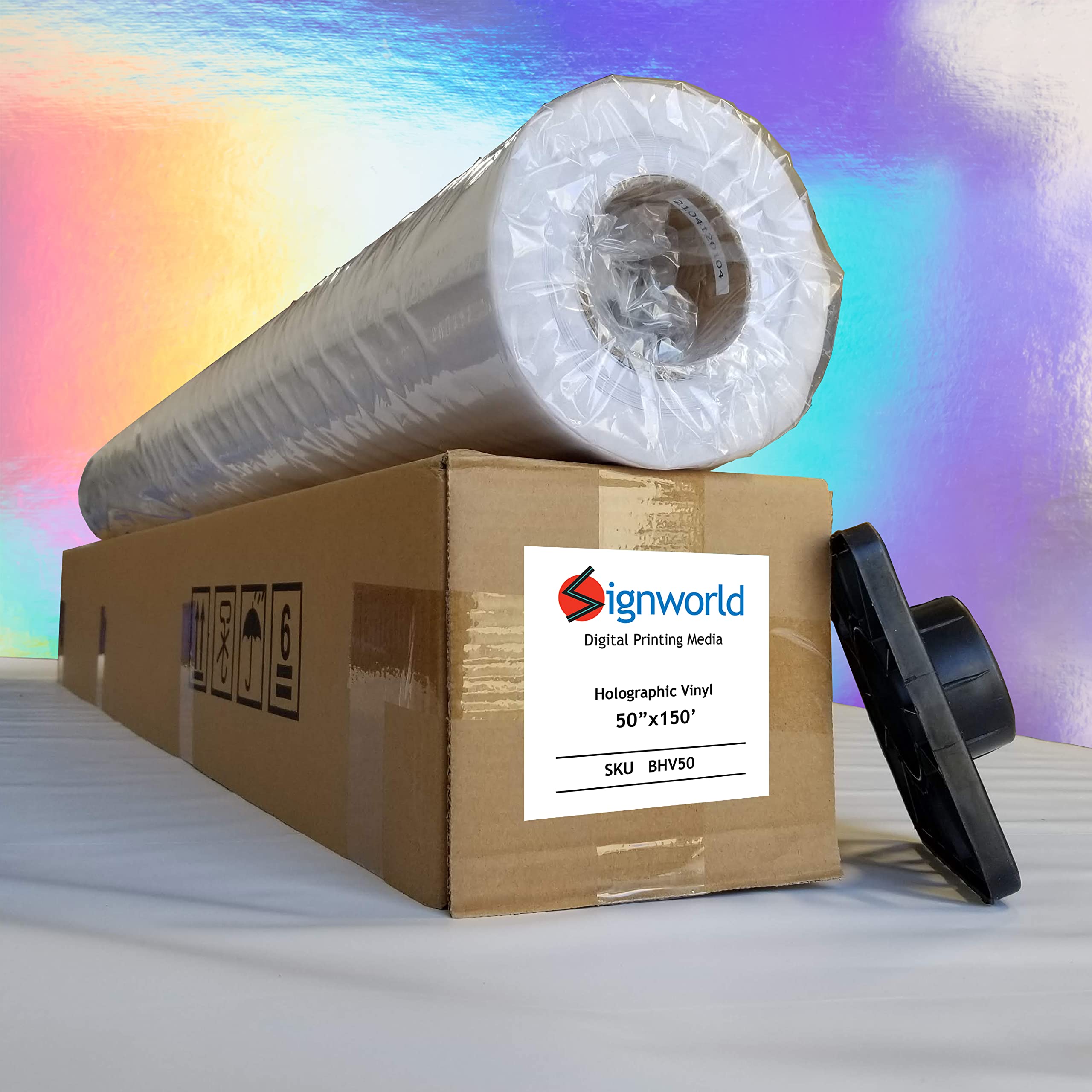 Signworld Holographic Adhesive Vinyl 50