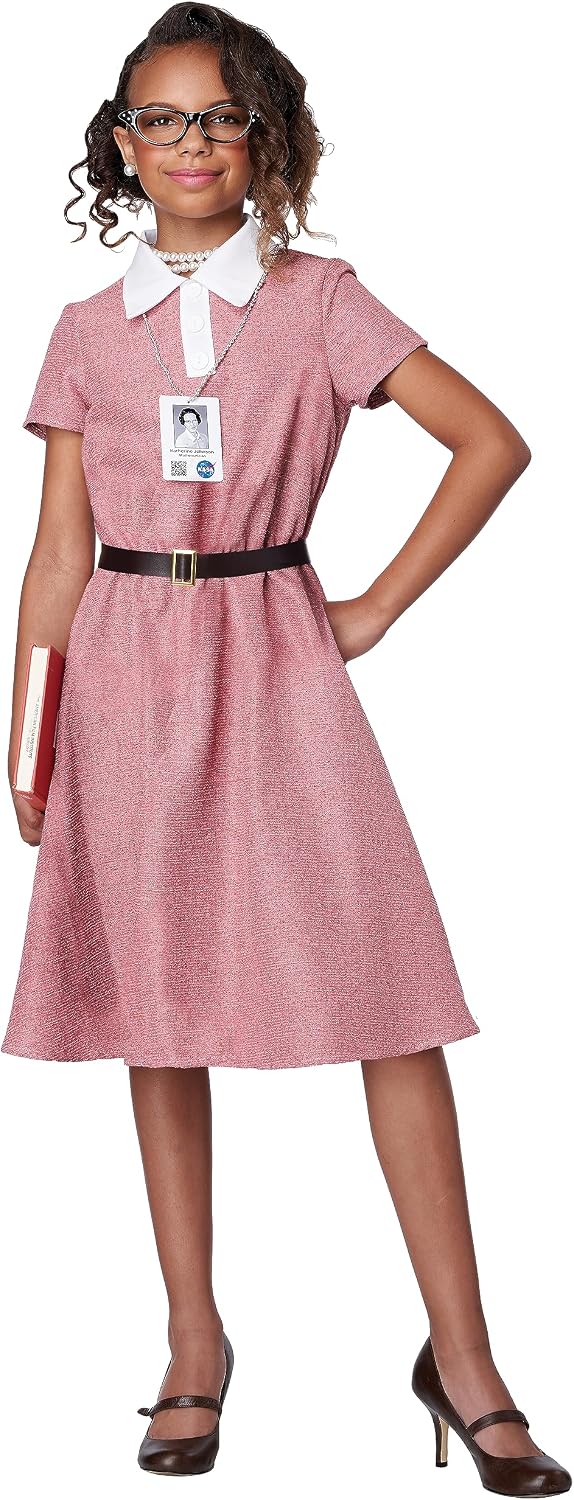 California Costumes Girl's Aerospace Mathematician Child Costume Medium
