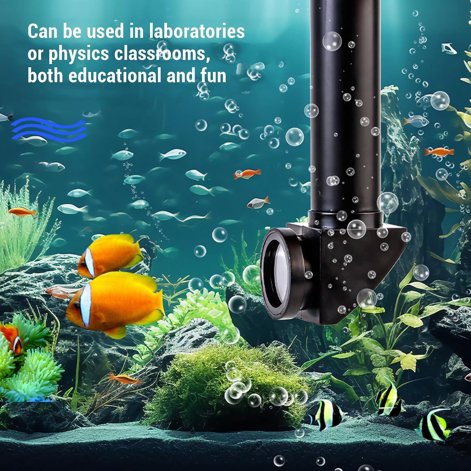Plastic Rotating Periscope Toy, Lightweight 360 Degree Viewing Optical Learning Tool for Kids Education Indoor Outdoor Use with Glass Mirror Portable 1 Pack