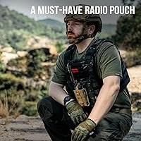 Vista 7 de OneTigris Funda para Radio BaoFeng UV-5R BF-F8HP de Nylon MOLLE para Walkie Talkie