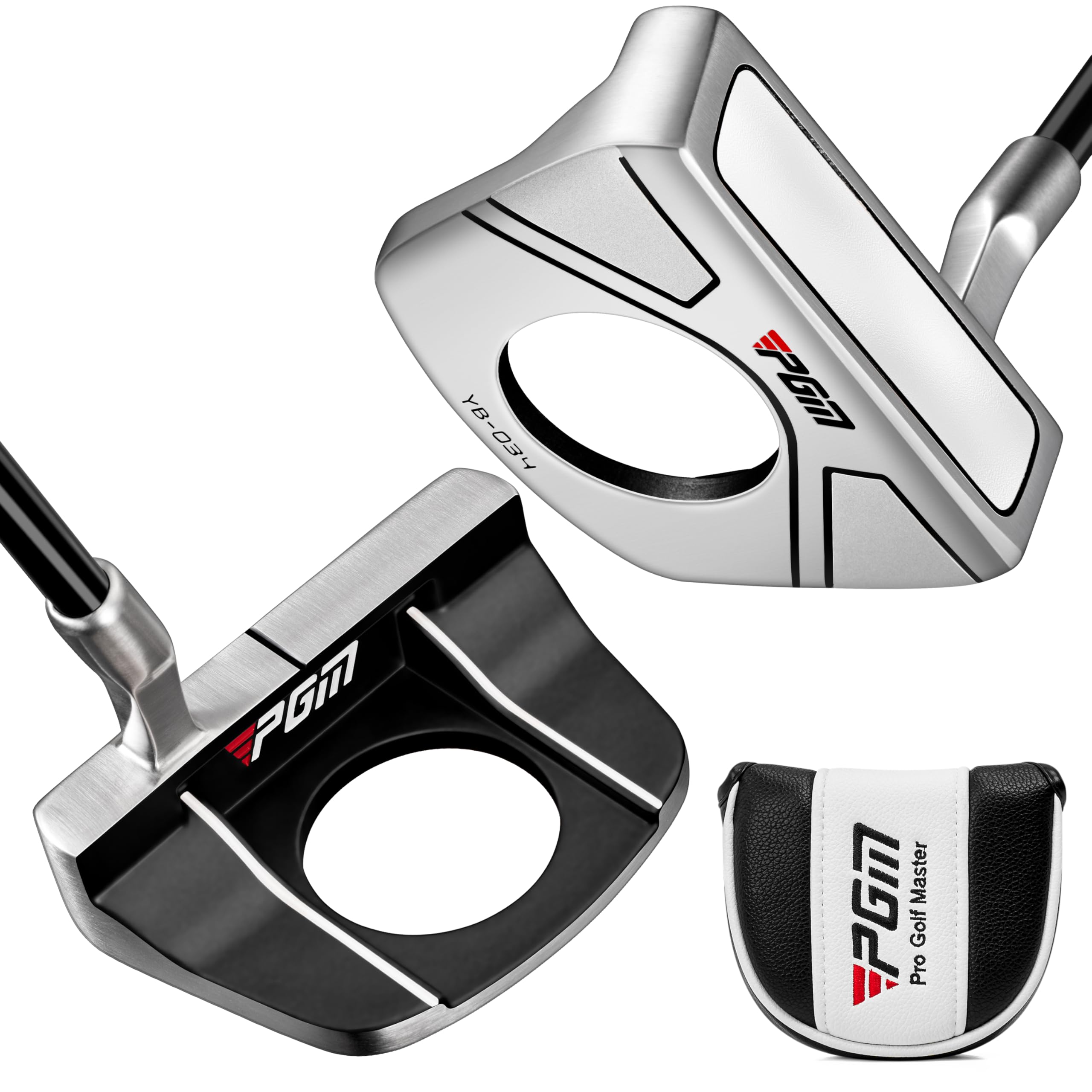 PGM Standing Golf Putter with Ball Pick-Up