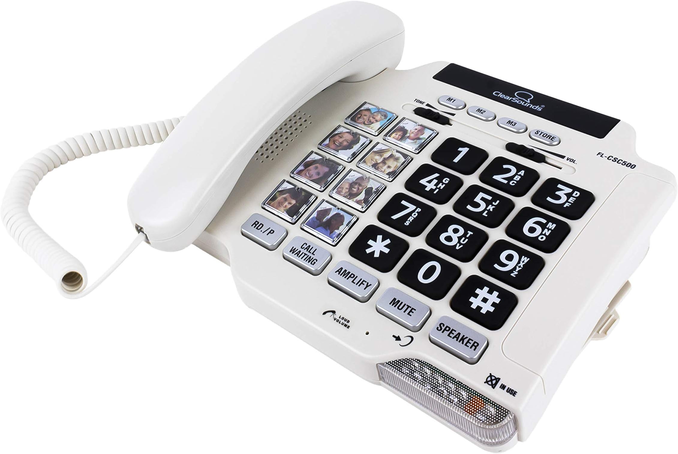 ClearSounds CSC500 Amplified Landline Phone with