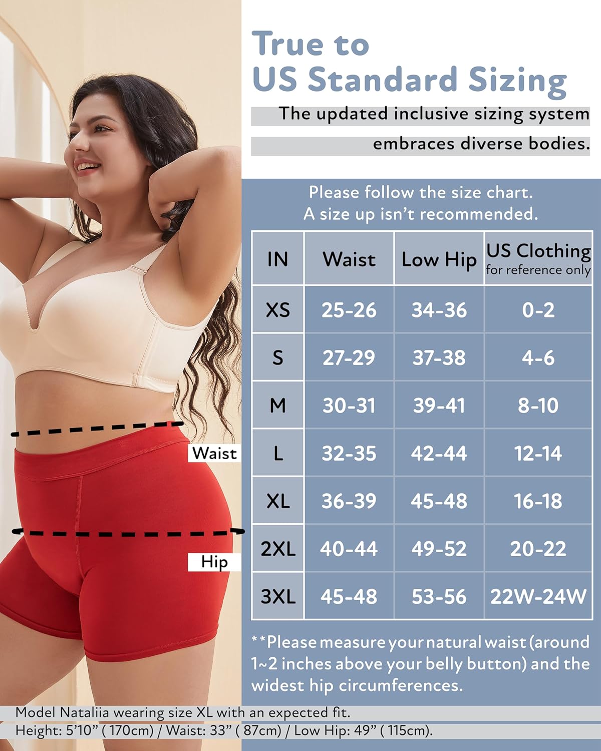 Goat Union 2" Period Underwear Boxer Briefs Boy-shorts, Organic Cotton Lining, Hi-Waisted & Heavy Flow - Image 6