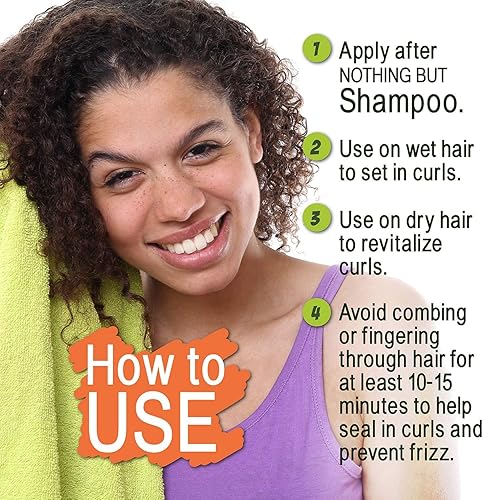 Miniatura 6 de NOTHING BUT Sellador de rizos sellador suave y no irritante sin sulfatos hidrata y añade brillo para todo tipo de cabello rizado, saludable y