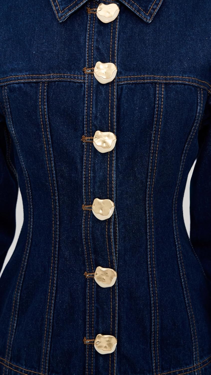 Aje Women's Genesis Denim Shirt - Image 6