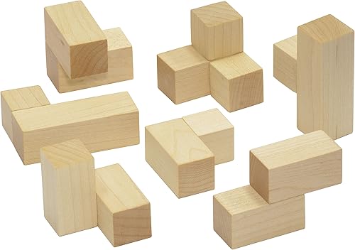 Miniatura 3 de Soma Cube naturalesfabricado en EE UU