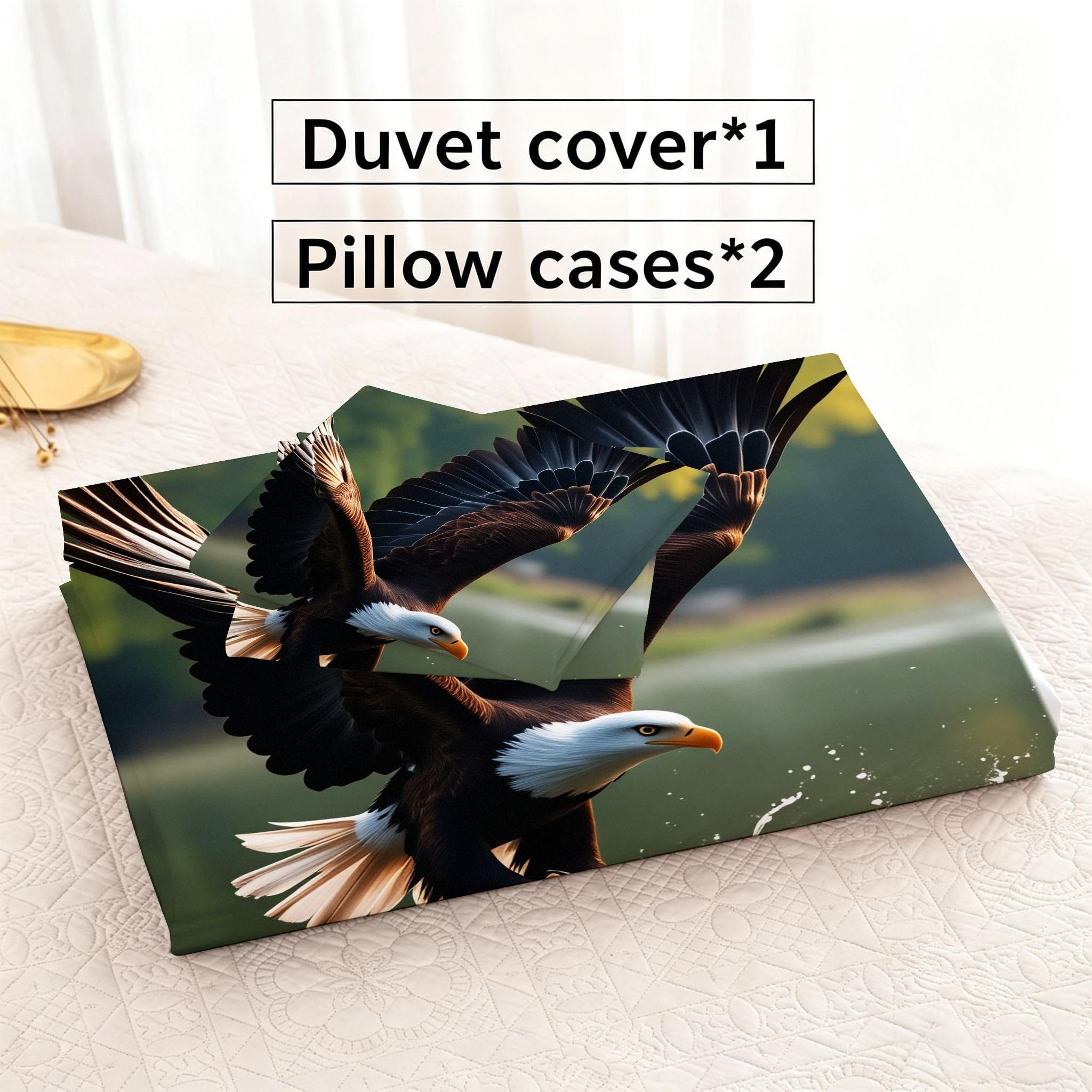 Funda Nordica Cama 180 Águila Negra, ZQ9516
