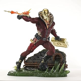 Diamond Select Toys GI Joe Gallery: Profit Director Destro PVC Statue, Multicolor