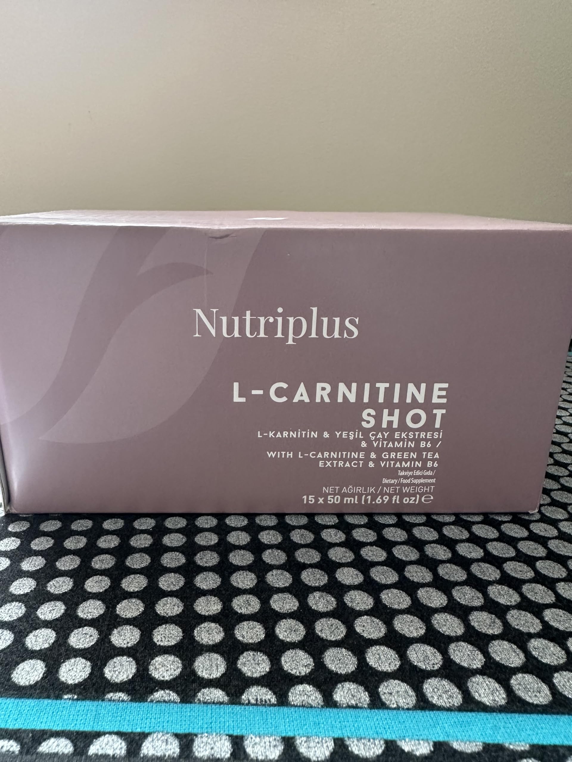 Nutriplus L-Carnitina Shot con extracto de t verde y vitamina B6, 15 x 50  ml : Amazon.es: Salud y cuidado personal